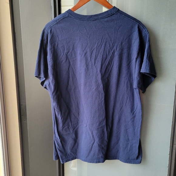 Steven Rhodes Bedtime Stories T-Shirt DON'T FALL ASLEEP Navy Blue Size LARGE - Picture 2 of 9